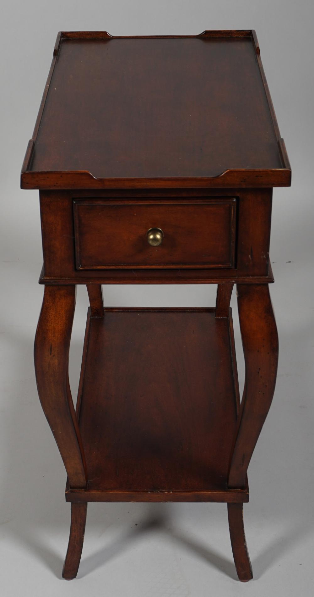 ETHAN ALLEN MAHOGANY PEMBROKE TABLE
