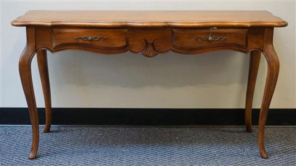 ETHAN ALLEN MAPLE CONSOLE