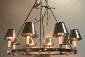 ETHAN ALLEN MODERN CHROME 8 LI