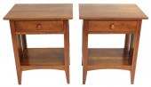 ETHAN ALLEN PAIR OF NIGHT STAN