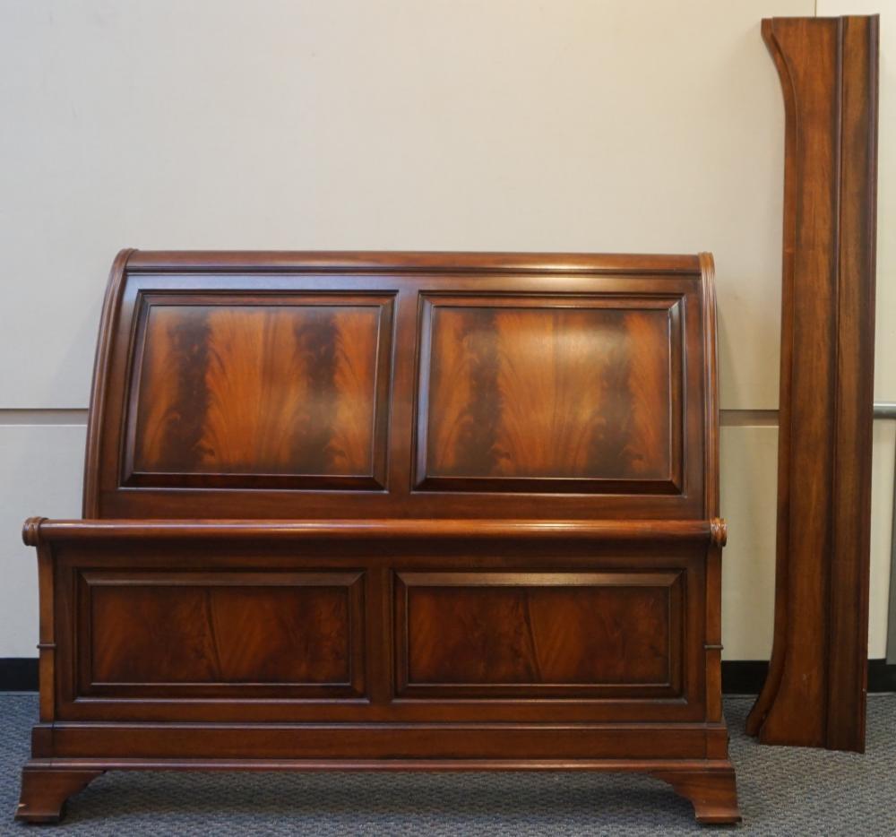 ETHAN ALLEN PARTIAL GILT MAHOGANY