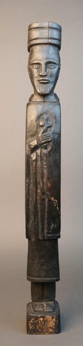 ETHIOPIAN CARVED WOOD FIGURE O