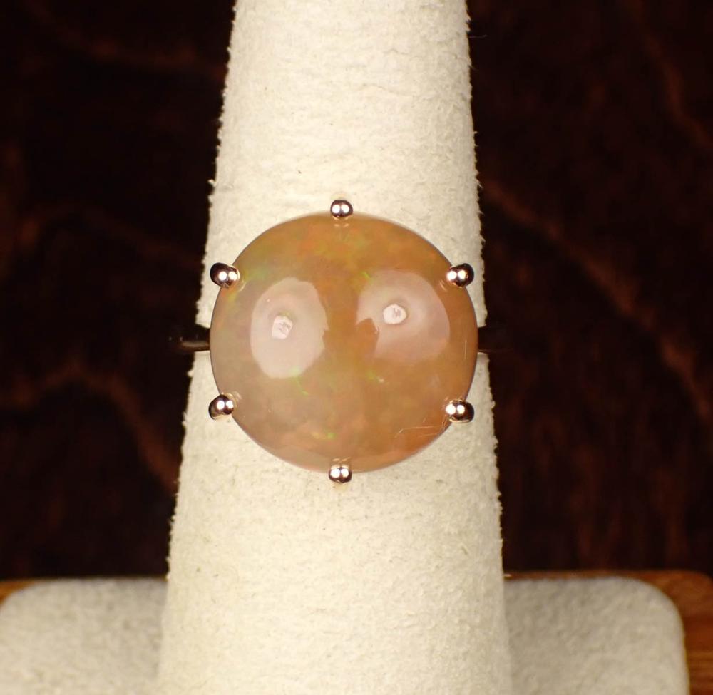 ETHIOPIAN FIRE OPAL AND FOURTEEN