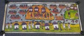 ETHIOPIAN SCHOOL, FIVE OILS ON