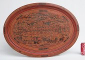 Ethnic papier macheand laquer
