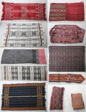 Ethnic textiles and pillow gro