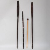 ETHNOGRAPHIC WALKING STICK AND
