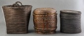 ETHNOGRAPHIC WOVEN BASKET ASSO