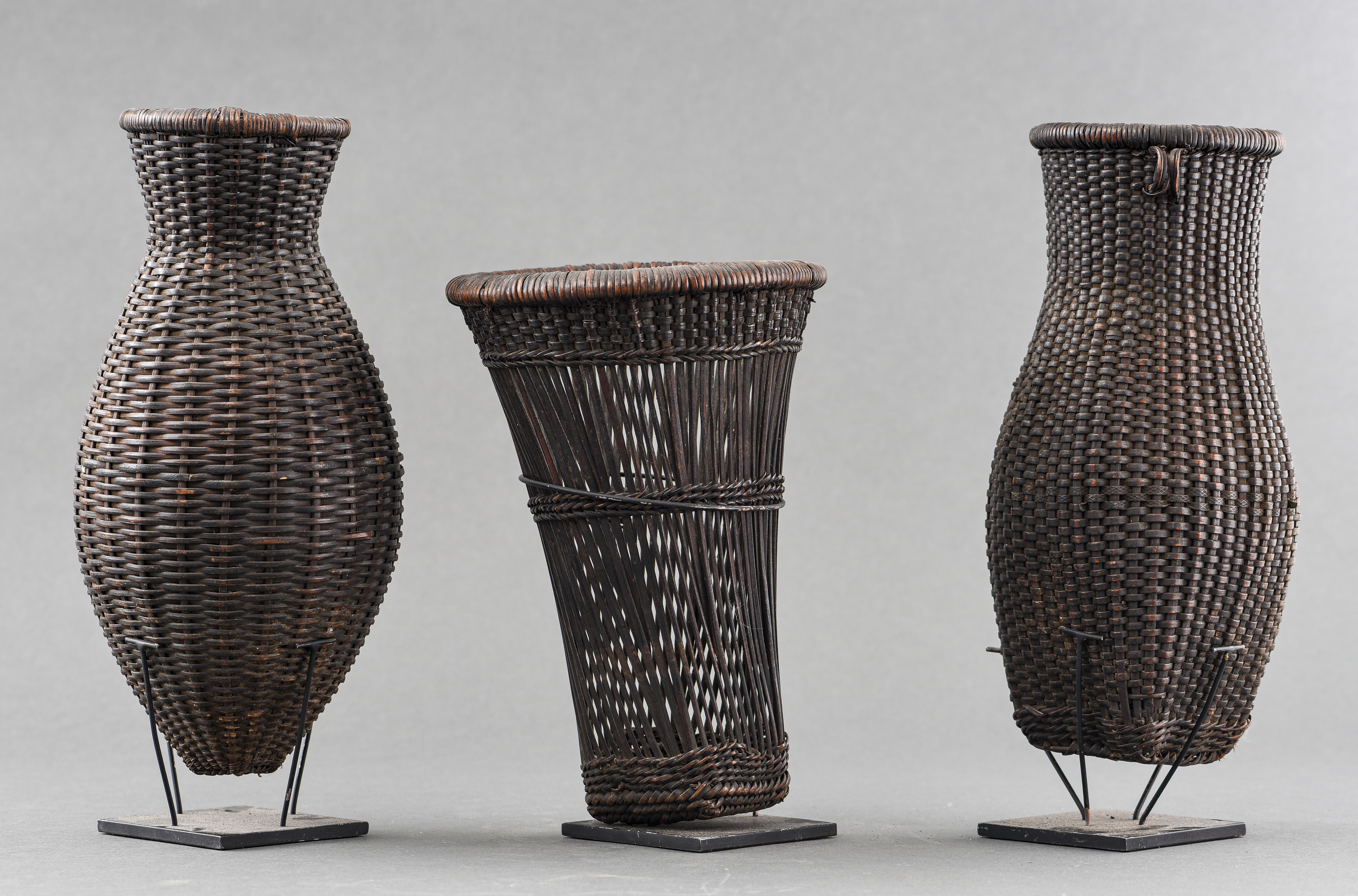 ETHNOGRAPHIC WOVEN BASKET