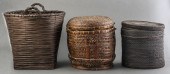 ETHNOGRAPHIC WOVEN BASKET ASSO