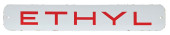 ETHYL PORCELAIN PUMP PLATE SIG