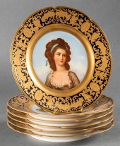 ETIENNE LIMOGES HAND-PAINTED P