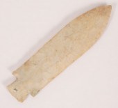 Etley white flint. 6 1/8". Din