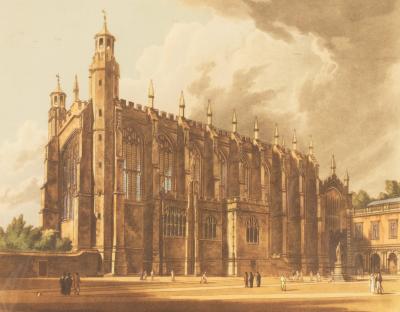 Eton College Chapel/coloured