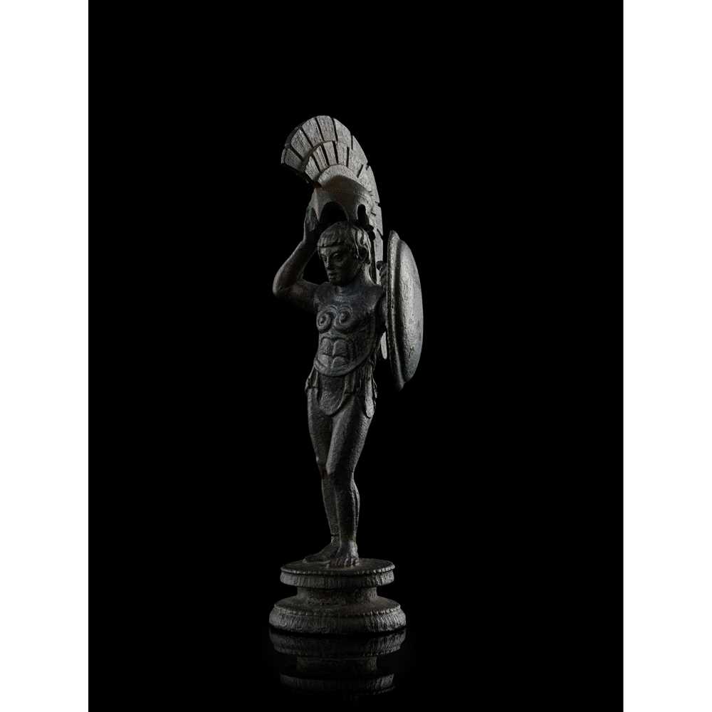 ? ETRUSCAN BRONZE FIGURE OF A