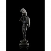 ? ETRUSCAN BRONZE FIGURE OF A