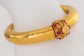 ETRUSCAN STYLE 22K YELLOW GOLD