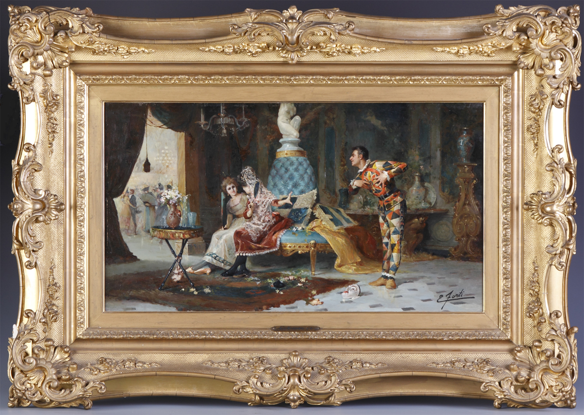 Ettore Forti (Italian 1850-1940)