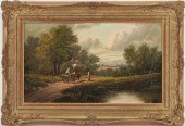ETTY HORTON O/C PAINTING LANDS