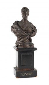 EUGEN BORMEL 19TH C. BRONZED M