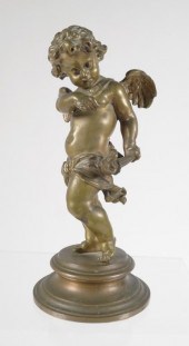 EUGENE BARILLOT BRONZE CUPID S