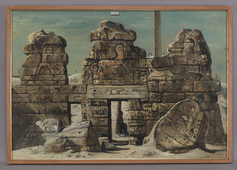 Eugene Berman ''Ruderi Rilievi e