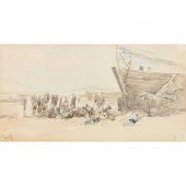 EUGENE BOUDIN (FRENCH 1824-189
