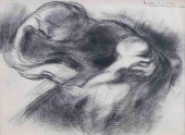 EUGENE CARRIERE CHARCOAL DRAWI