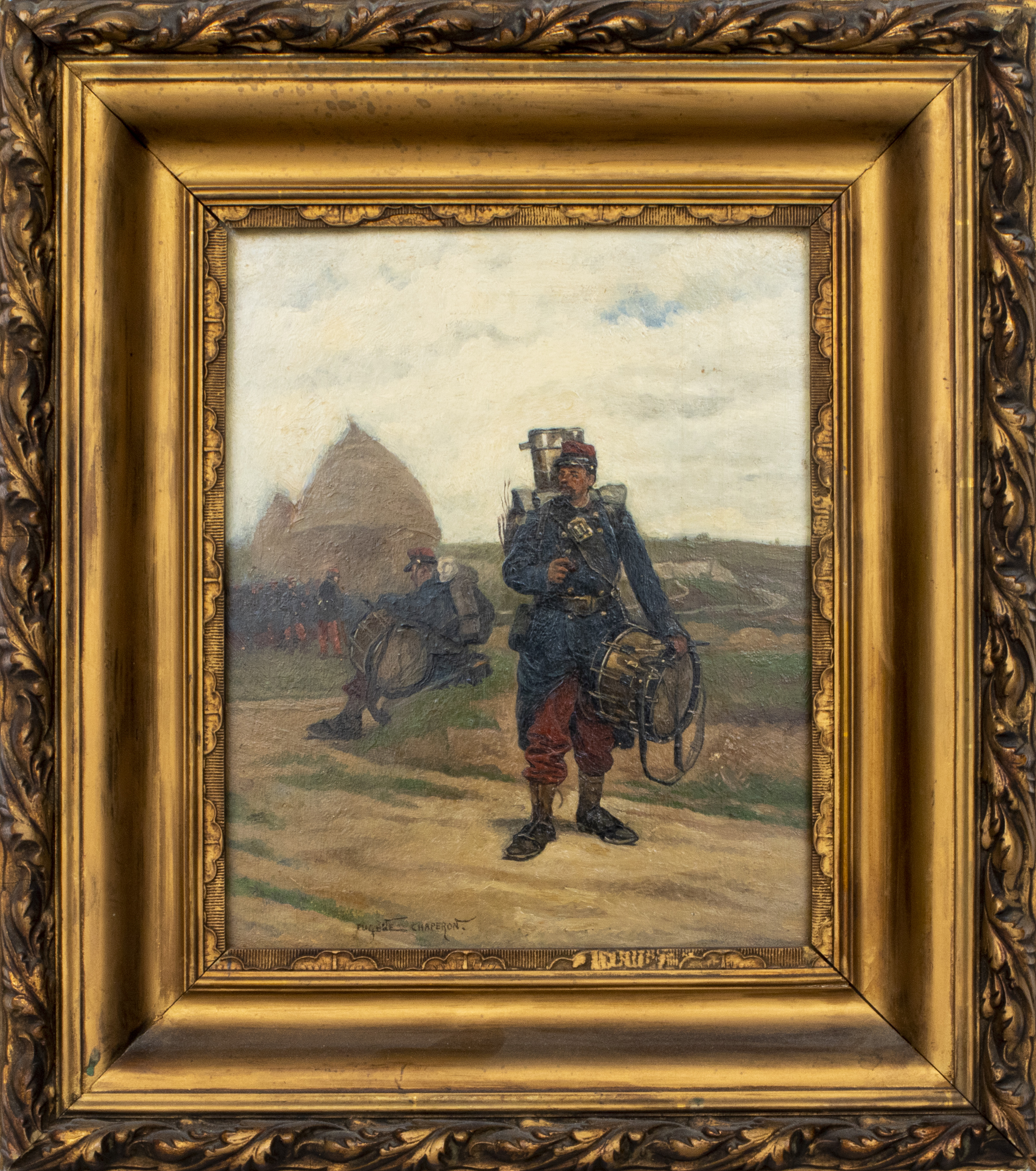 EUGENE CHAPERON "DRUMMERS OF THE
