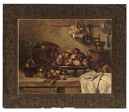 EUGENE CLAUDE, "LES POMMES CUITES",
