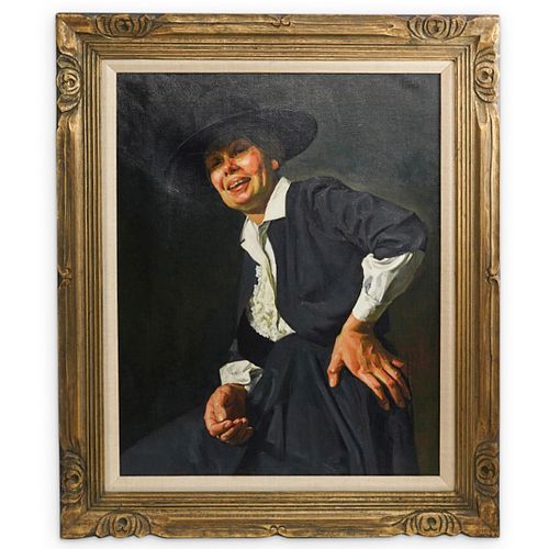 EUGENE CUSACK OIL ON CANVAS