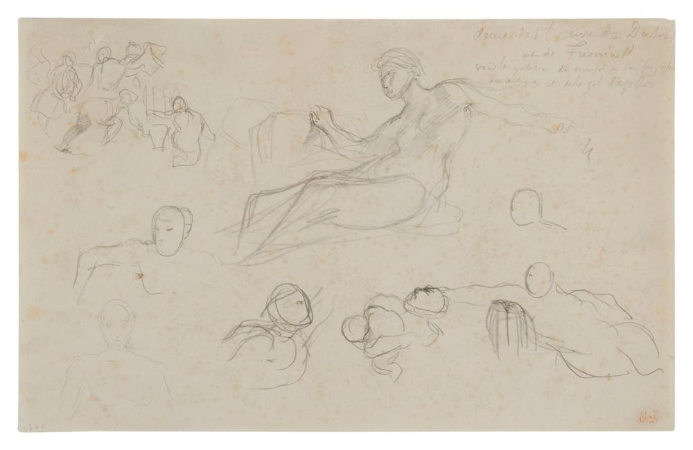 EUGENE DELACROIX, (1798-1863,