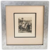 EUGENE DELACROIX ARTIST PROOF