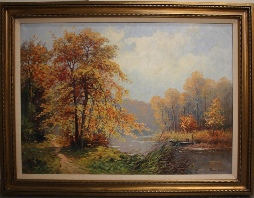 EUGENE DEMESTER OIL ON CANVASEUGENE