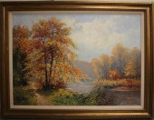 EUGENE DEMESTER OIL ON CANVASE