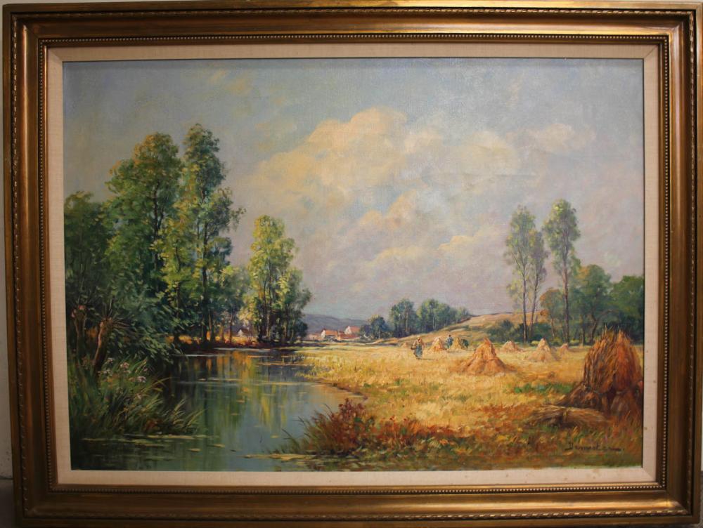 EUGENE DEMESTER OIL ON CANVASEUGENE