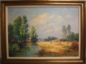 EUGENE DEMESTER OIL ON CANVASE