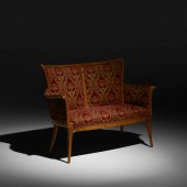 Eugène Gaillard. settee. c. 19