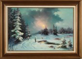 EUGENE GARIN OIL ON CANVASEUGE