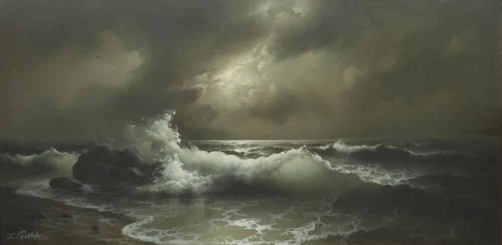 EUGENE GARIN OIL ON CANVASEUGENE