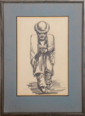 EUGENE GAUSS MAN READING CHARC