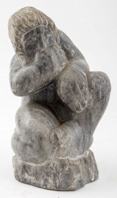 EUGENE GAUSS NUDE FIGURE MARBL