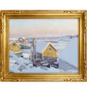 EUGENE J. QUINN JR., OIL ON MA