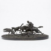 EUGENE LANCERAY BRONZE SCULPTU