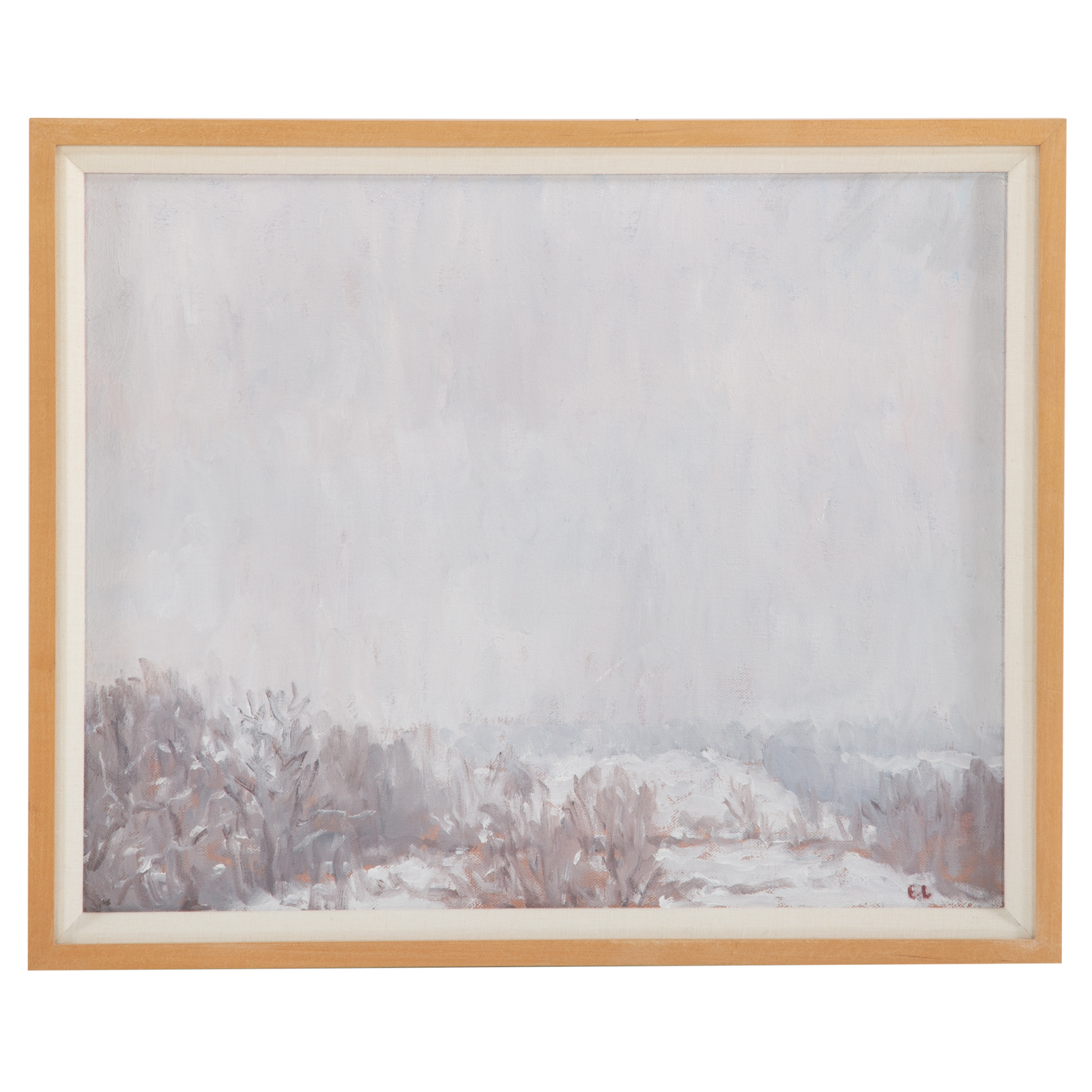EUGENE LEAKE. "SNOW VALLEY," OIL