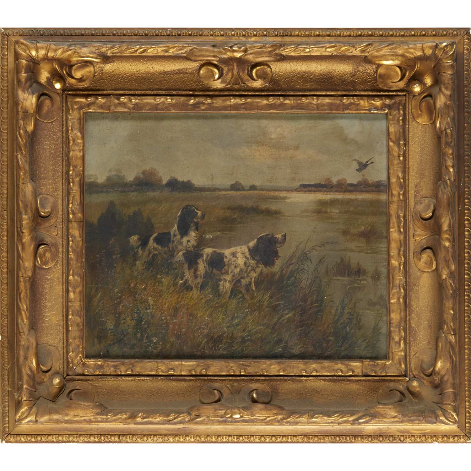 EUGENE PETIT, OIL ON CANVAS