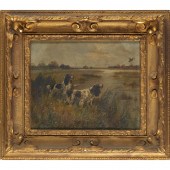 EUGENE PETIT, OIL ON CANVAS Eu