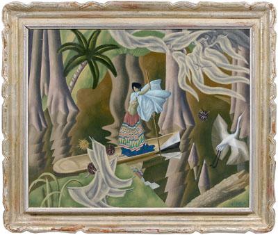 Eugene Savage painting