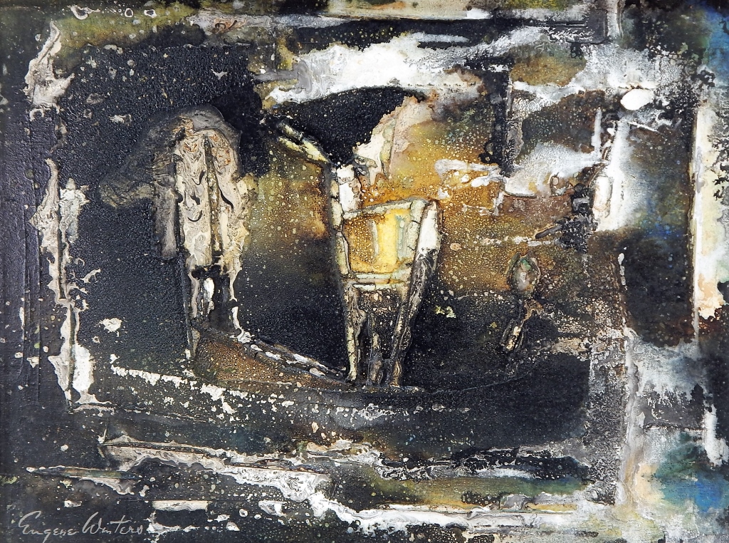 EUGENE WINTERS ABSTRACT TEXTURE