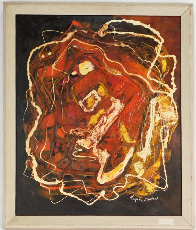 EUGENE WINTERS RED SWIRL